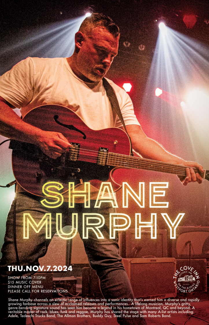Original Thursdays: Shane Murphy @ The Cove Inn - Nov 07, 2024