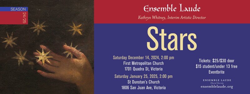 Ensemble Laude presents Stars @ St Dunstan's Anglican Church - Jan 25, 2025