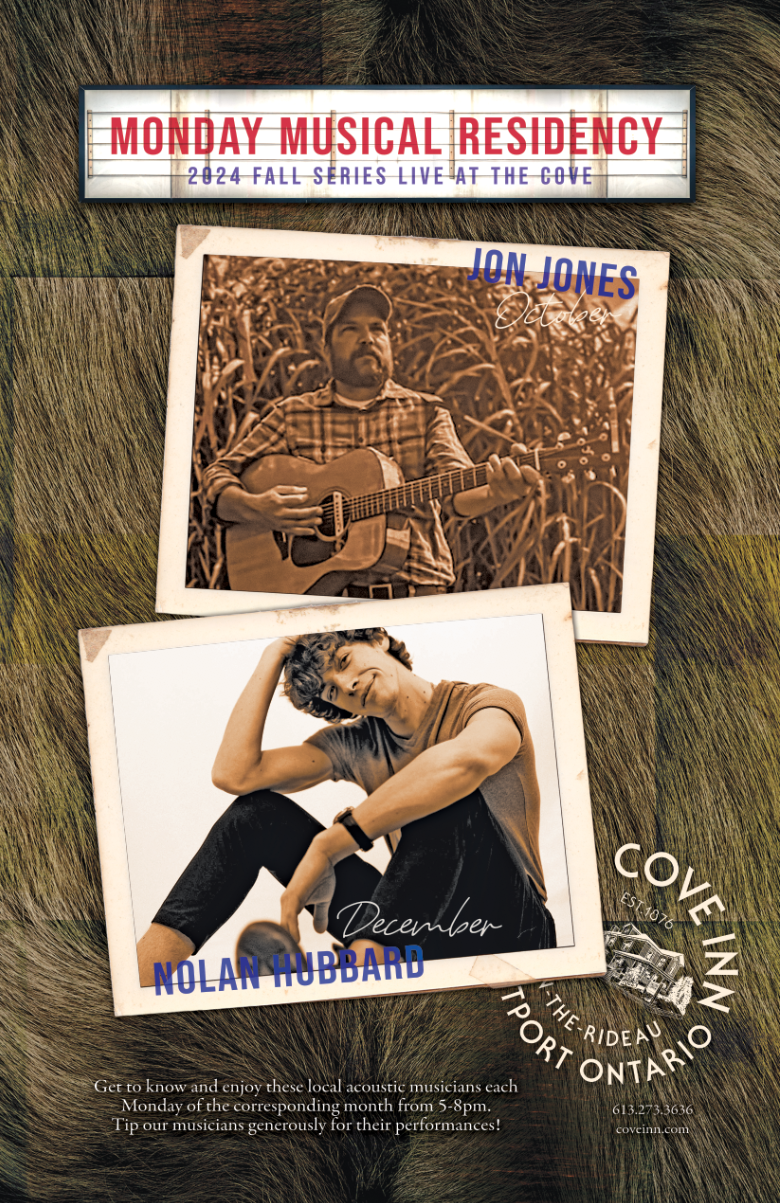 Monthly Musical Residency: Nolan Hubbard @ The Cove Inn Dec 2 2024 - May 6th @ The Cove Inn