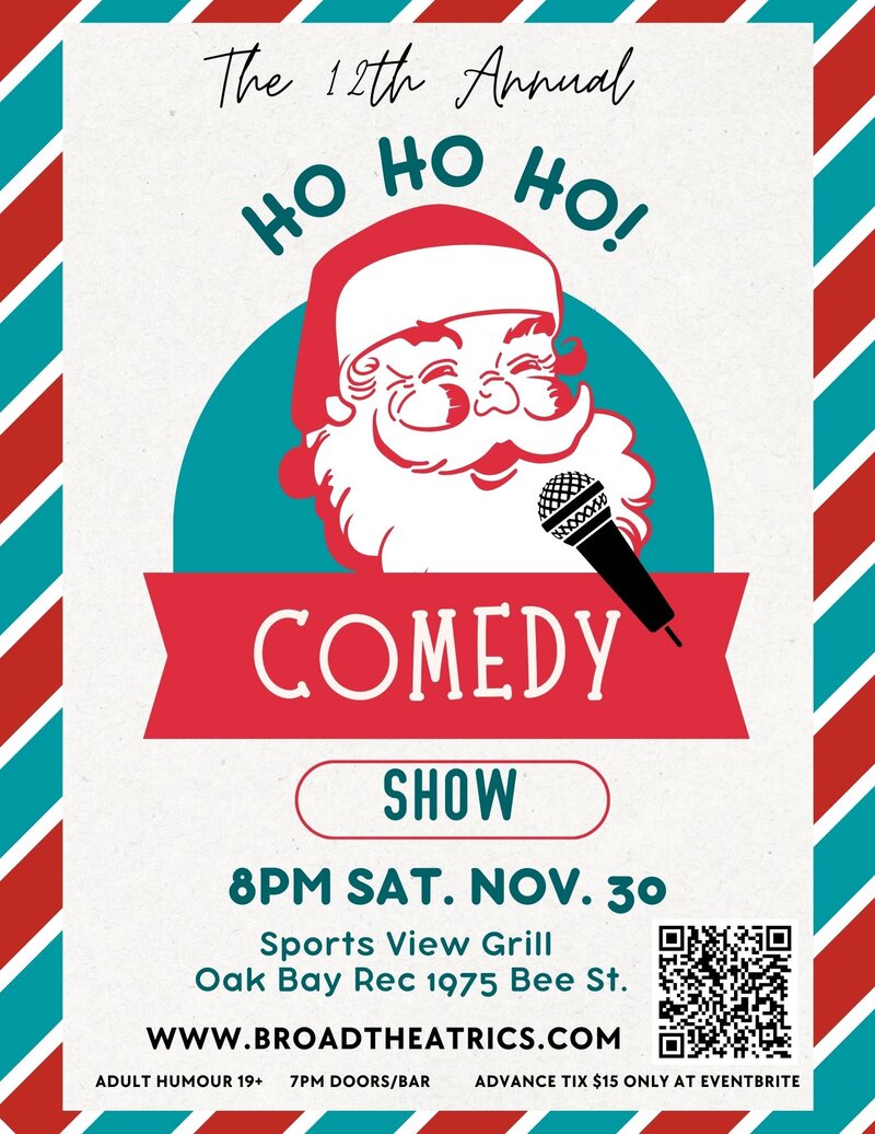 12th Annual HO HO HO Comedy Show - May 6th @ Sports View Bar & Grill
