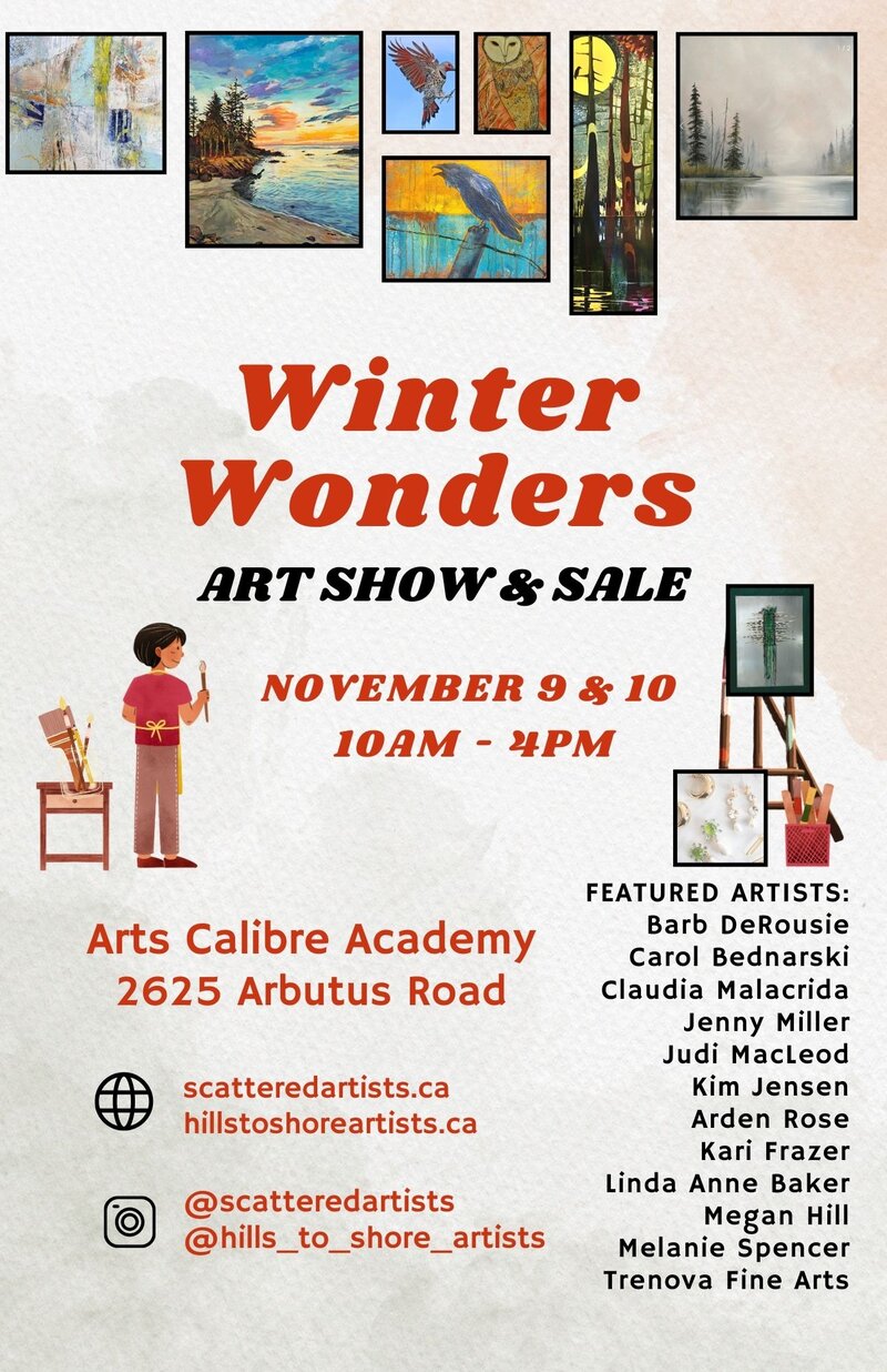 Winter Wonders Art Show & Sale - May 5th @ ArtsCalibre Academy