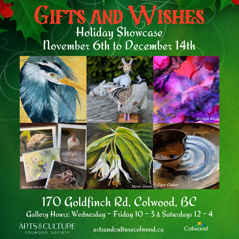 Gifts & Wishes Show - May 5th @ Arts & Culture Colwood Society