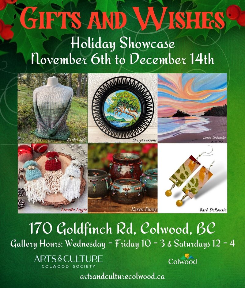 Gifts & Wishes Show - May 5th @ Arts & Culture Colwood Society
