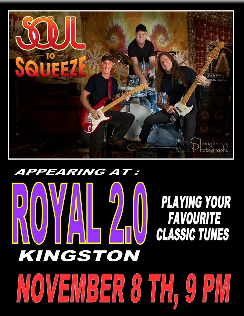 Soul to Squeeze @ Royal Tavern 2.0 Nov 8 2024 - May 13th @ Royal Tavern 2.0