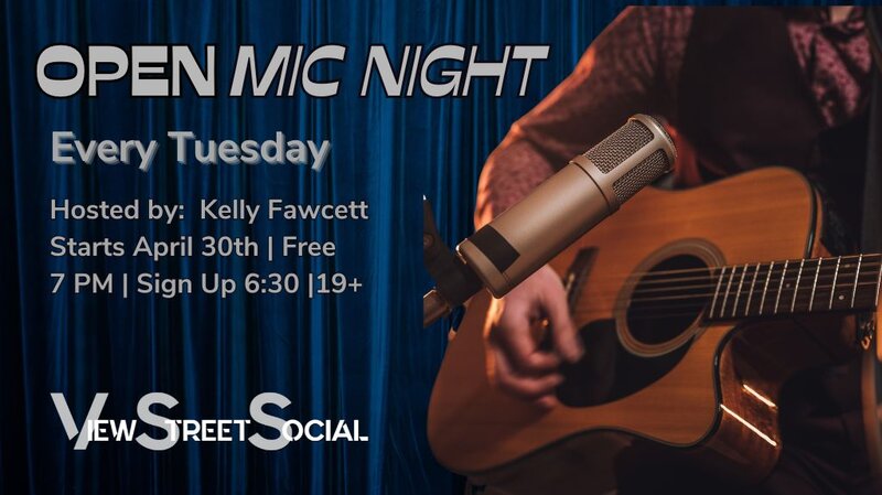 Open Mic @ the View Street Social - May 6th @ View Street Social
