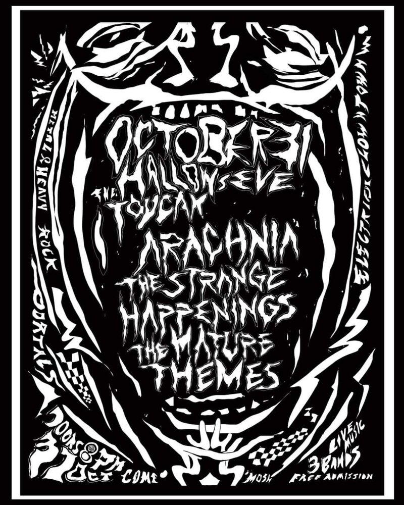 ALL HALLOWS EVE ELECTRIC SHAKEDOWN at The Toucan - May 7th @ The Toucan