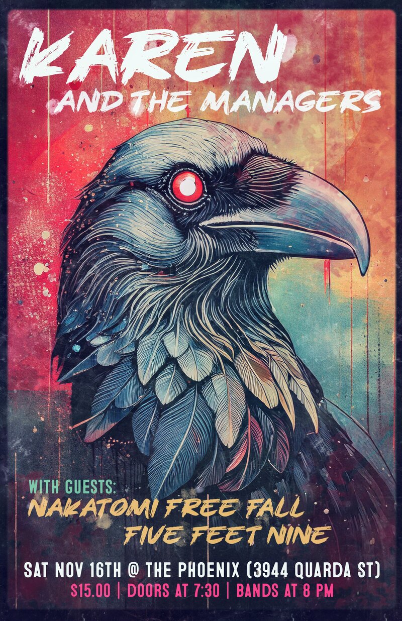 Flights of fancy night of rawk! - May 7th @ The Phoenix Bar and Grill
