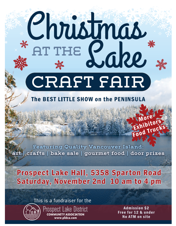 Christmas at the Lake Craft Fair - Jun 5th @ Prospect Lake Community Hall