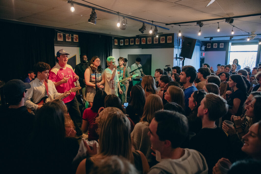 Arkells take Clark Hall Pub by surprise in pop-up performance