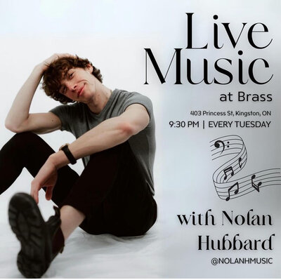Nolan Hubbard Live Solo - May 7th @ The Brass Pub