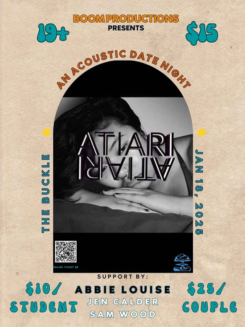ATIARI: An Acoustic Date Night @ The Buckle - Jan 18, 2025