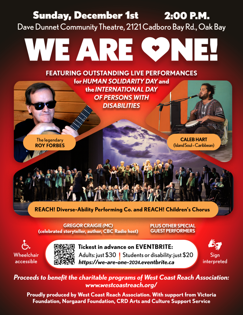 We Are One! 2024 - May 6th @ Dave Dunnet Theatre