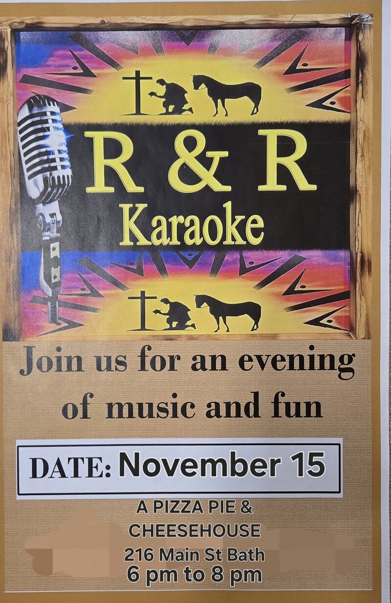 R & R Karaoke @ A Pizza Pie & Cheesehouse Nov 15 2024 - May 13th @ A Pizza Pie & Cheesehouse