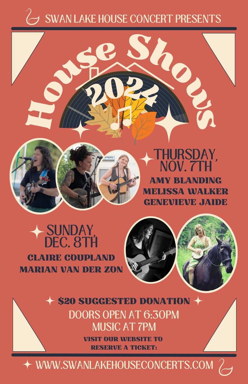 Claire Coupland & Of The Sun - House Concert! - May 13th @ House Concert