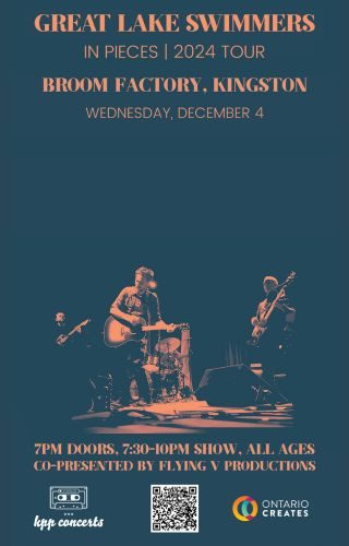 Great Lake Swimmers, Talia Schlanger @ Broom Factory Dec 4 2024 - May 7th @ Broom Factory