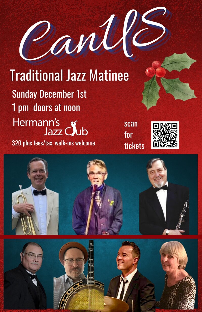 CanUS | Traditional Jazz Matinee - May 7th @ Hermann's Jazz Club
