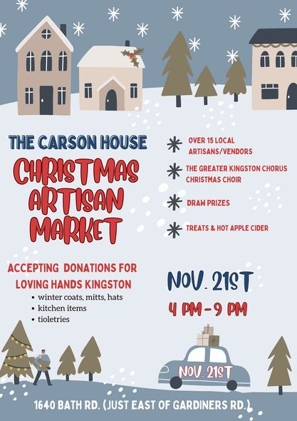 Christmas Artisan Market @ The Carson House - Nov 21, 2024