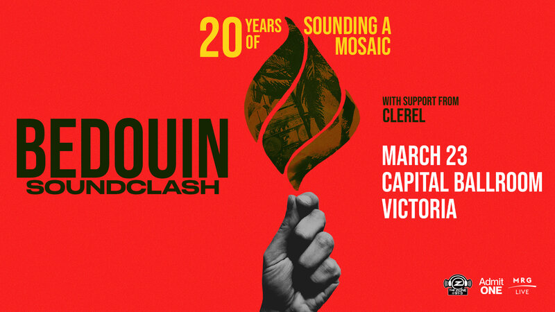 Bedouin Soundclash - 20 Years of Sounding a Mosaic - May 6th @ Capital Ballroom