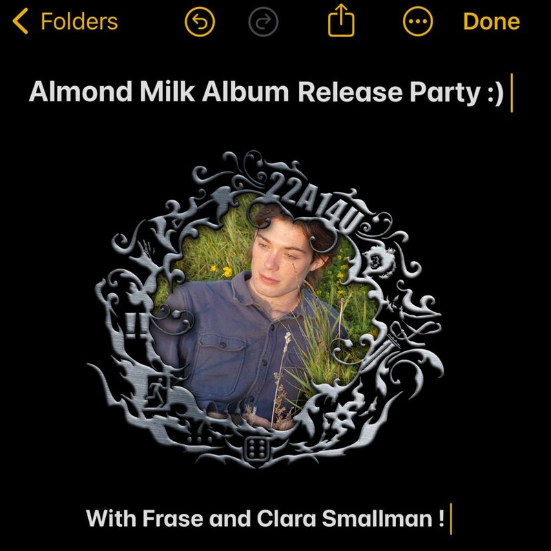 Almond Milk, FRASE, Clara Smallman @ Broom Factory Jan 3 2025 - May 5th @ Broom Factory