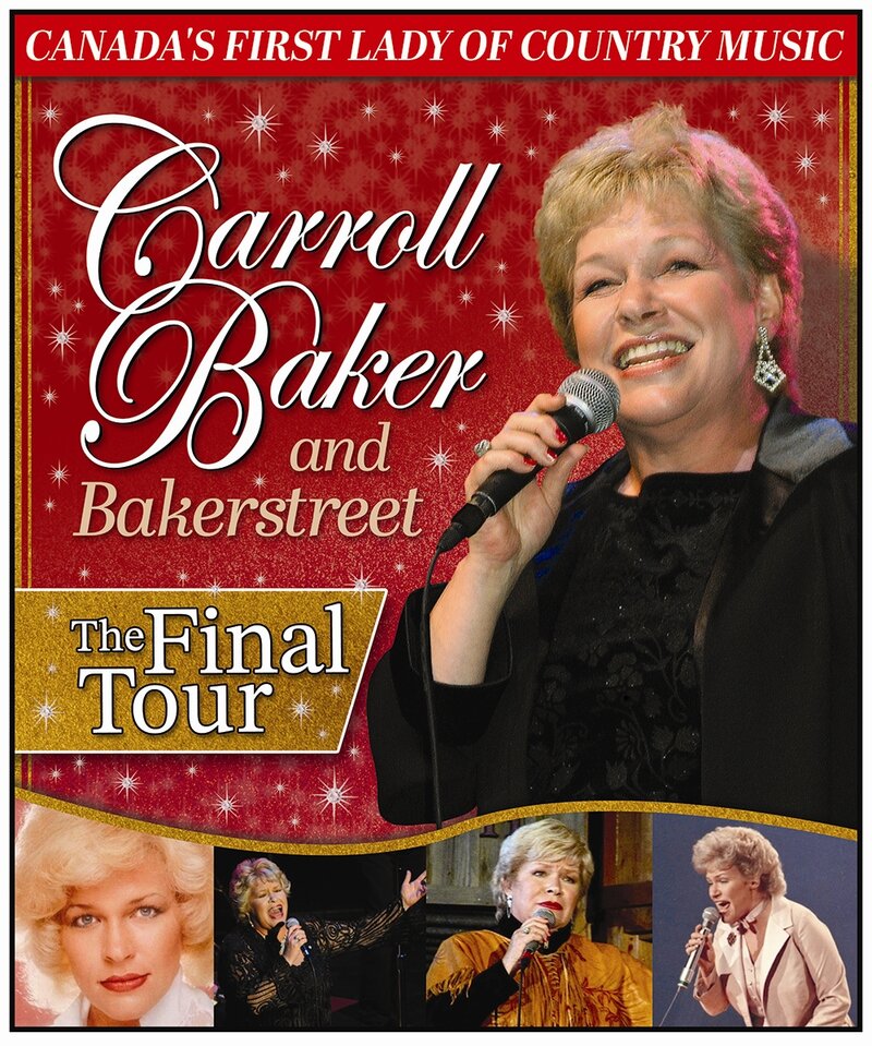 Carroll Baker and &ldquo;Bakerstreet&rdquo; - "The Final Tour" - Jun 25th @ Kingston Grand Theatre