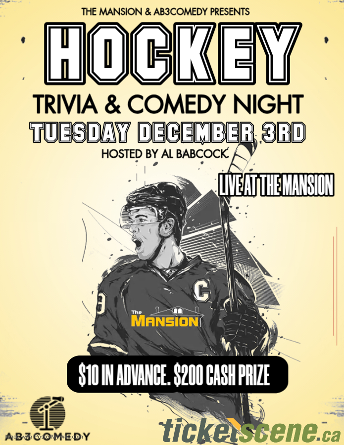 Hockey Trivia & Comedy Night - May 1st @ The Mansion