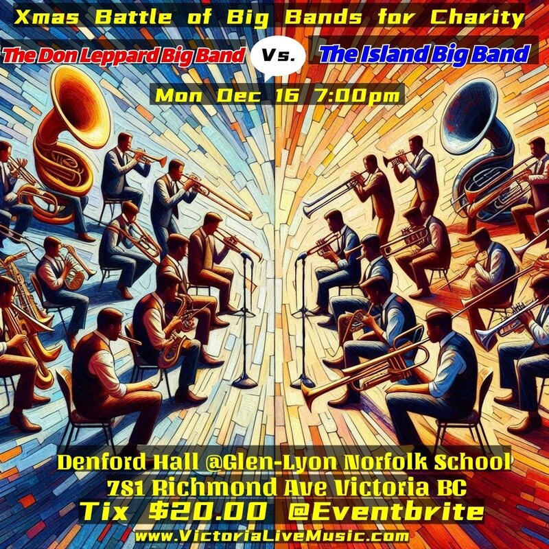 Xmas Battle of the Big Bands for Charity - Jun 4th @ Glenlyon Norfolk School