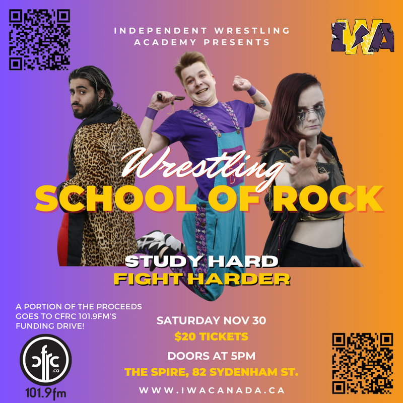 Wrestling School of Rock - Jun 5th @ The Spire