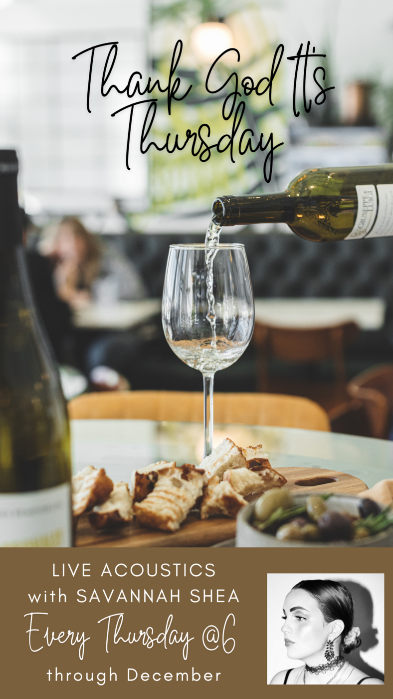TGIT with Savannah Shea @ Juniper Cafe Terra Verde - Dec 05, 2024