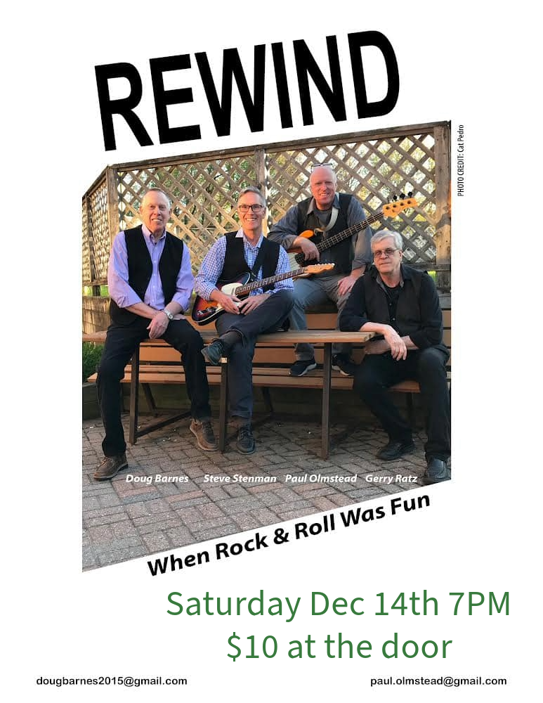 Rewind Band - May 6th @ Royal Canadian Legion Branch 560