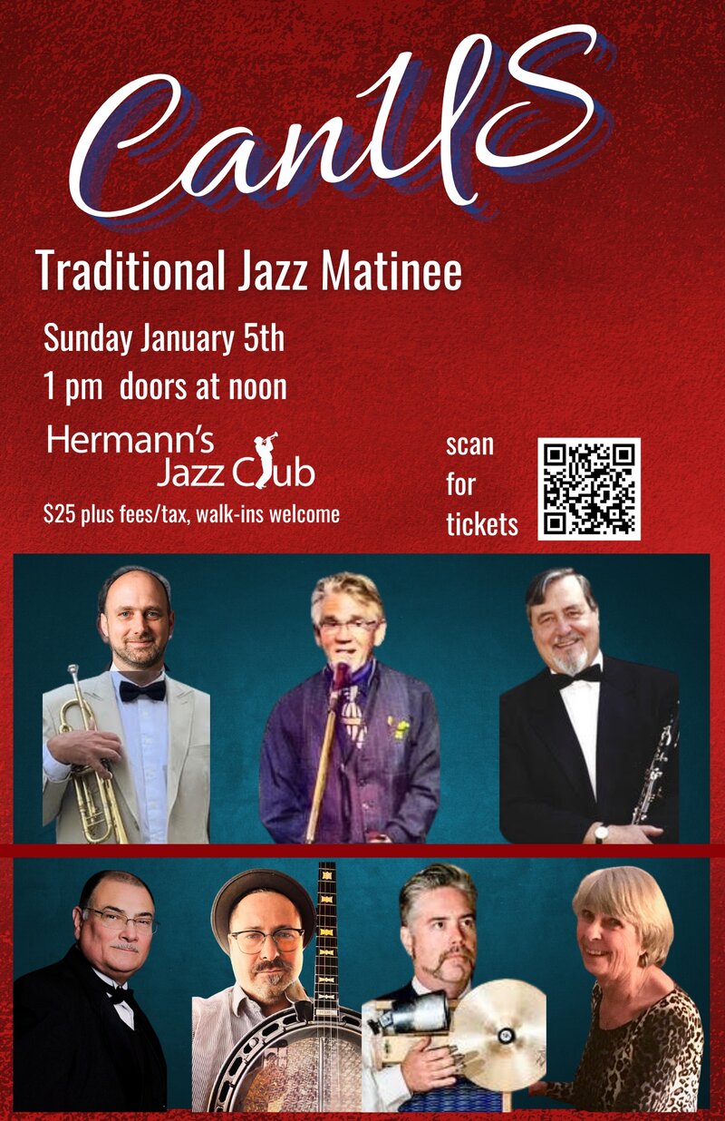 CanUS | Traditional Jazz Matinee - May 7th @ Hermann's Jazz Club