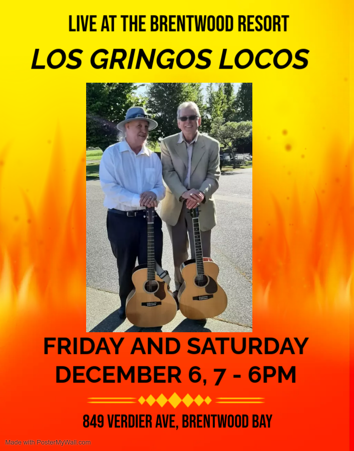Los Gringos Locos at the Brentwood Resort - May 1st @ Brentwood Resort
