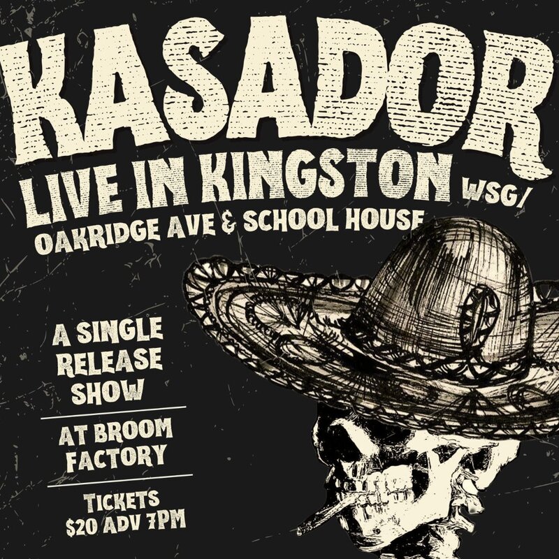 Kasador, Oakridge Ave., School House @ Broom Factory Jan 24 2025 - May 15th @ Broom Factory