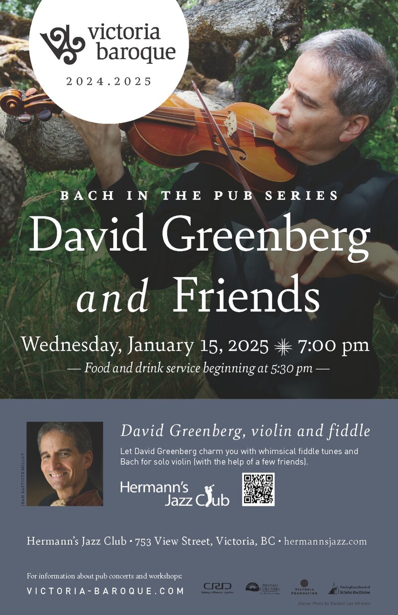 Bach In The Pub | David Greenberg and Friends - May 5th @ Hermann's Jazz Club