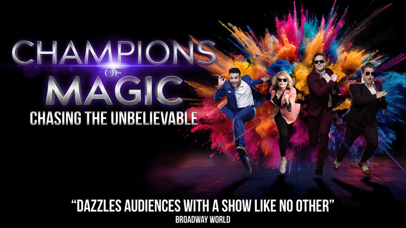 Champions Of Magic: Chasing The Unbelievable - May 1st @ Slush Puppie Place