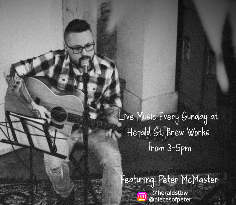 Peter McMaster Live at Herald St. Brew Works @ Herald Street Brew Works - Dec 15, 2024
