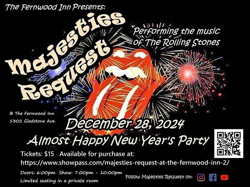 Majesties Request - Rolling Stones Tribute Band - May 6th @ Fernwood Inn