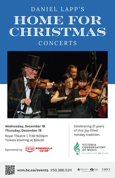 Daniel Lapp&rsquo;s Home for Christmas Concert - May 6th @ Royal Theatre