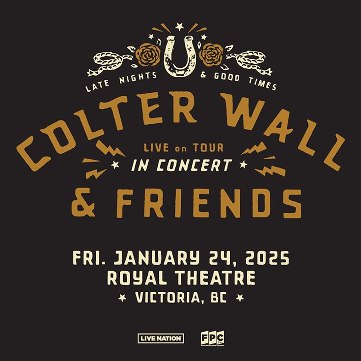 Colter Wall And Friends - May 8th @ Royal Theatre