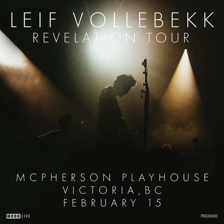 Leif Vollebekk - May 6th @ McPherson Playhouse