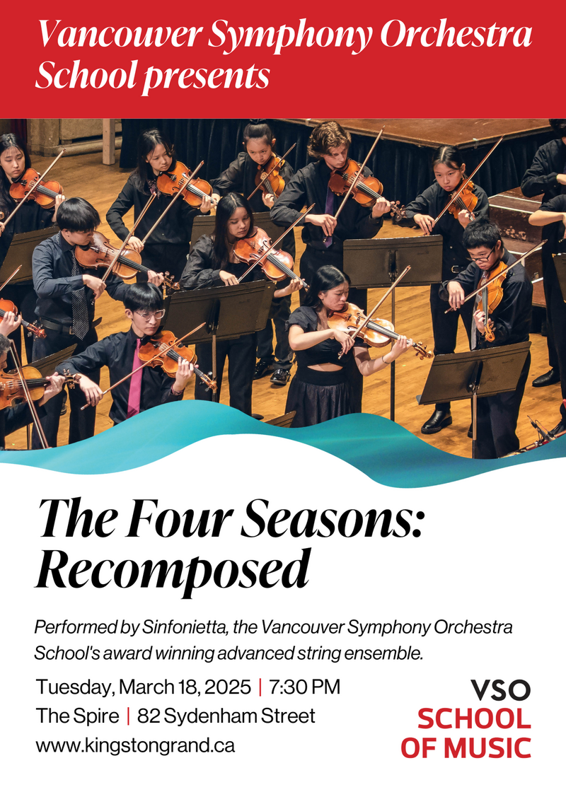 The Four Seasons: Recomposed - May 2nd @ The Spire