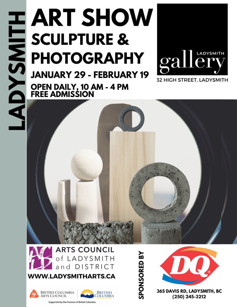 Sculpture & Photography - May 6th @ Ladysmith Gallery