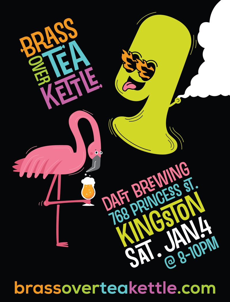 Brass Over Tea Kettle @ Daft Brewing Jan 4 2025 - May 7th @ Daft Brewing