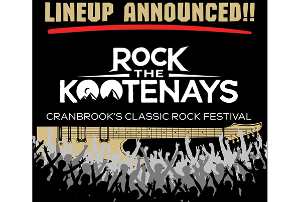 Lineup announced For Rock the Kootenays 2025