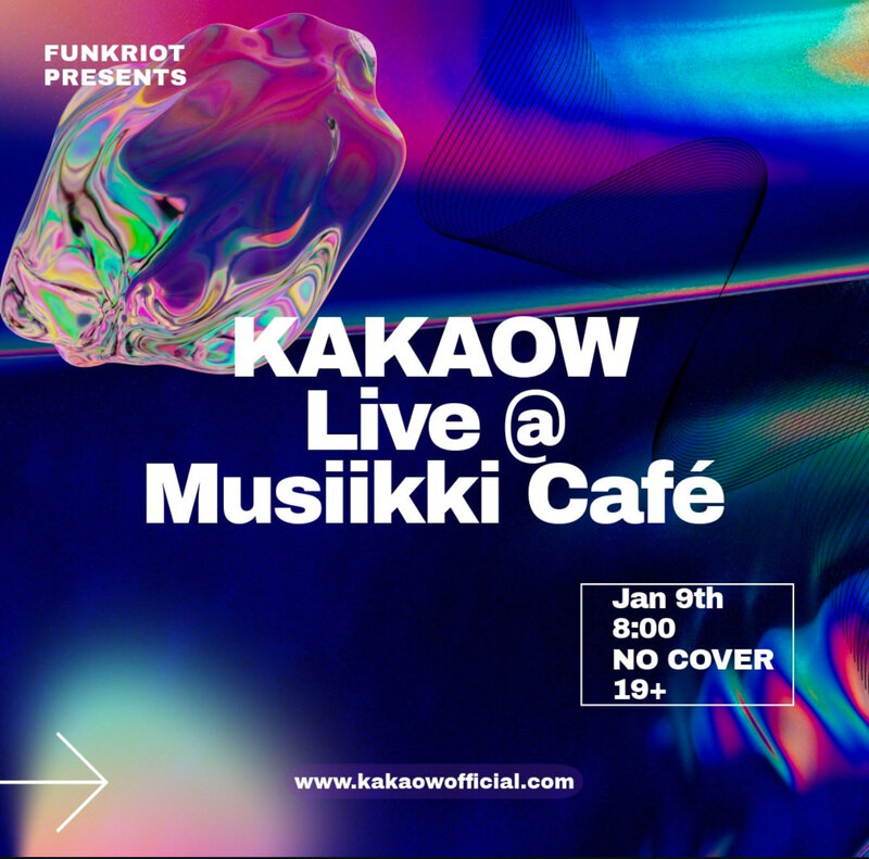 KaKaow @ Musiikki Caf&eacute; & Whiskey Bar Jan 9 2025 - May 7th @ Musiikki Caf&eacute; & Whiskey Bar