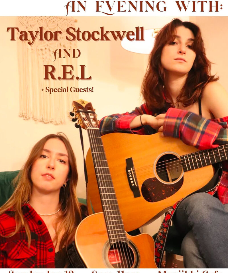 Taylor Stockwell @ Musiikki Caf&eacute; & Whiskey Bar Jan 12 2025 - Jun 19th @ Musiikki Caf&eacute; & Whiskey Bar