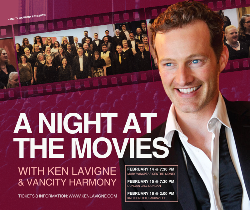 A Night at the Movies with Ken Lavigne - May 10th @ Mary Winspear Centre