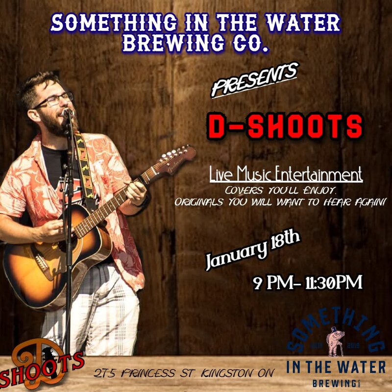 D-Shoots LIVE @ Something in the Water - May 8th @ Something In The Water