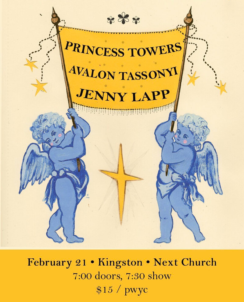 Princess Towers, Avalon Tassonyi, Jenny Lapp @ Next Church - Feb 21, 2025