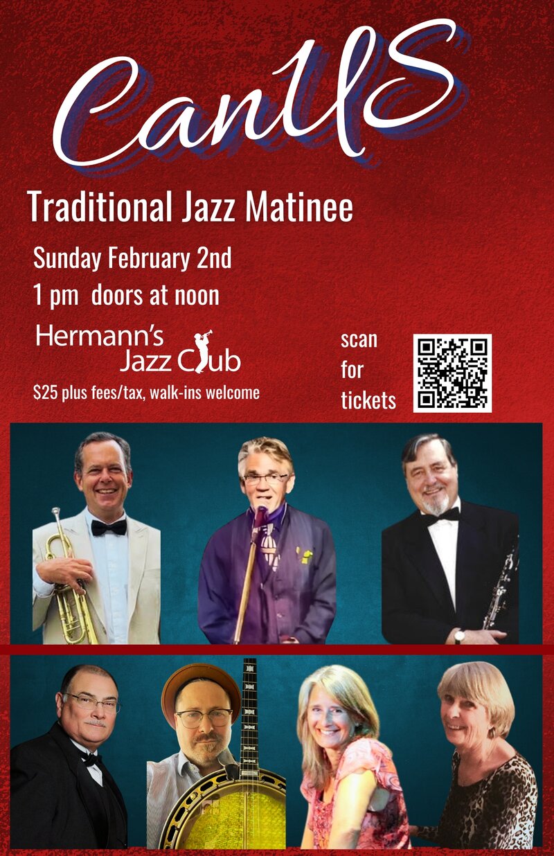 CanUS | Traditional Jazz Matinee - May 7th @ Hermann's Jazz Club
