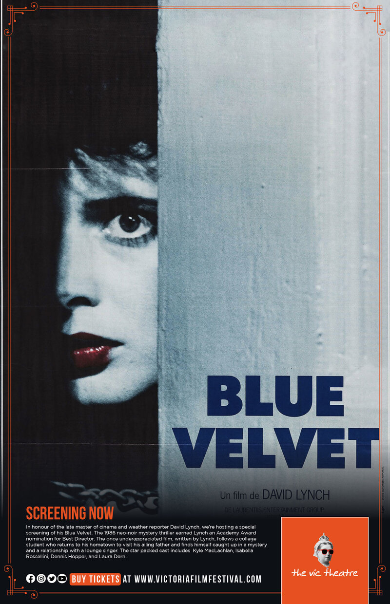 Blue Velvet: A David Lynch Tribute - Jun 15th @ Vic Theatre